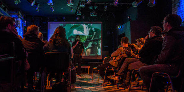 Lange Nacht des tauchens - Vortrag von Ulf Schleth zur Ausbildung der Forschungstaucher*innen | Foto: Michael Beyer