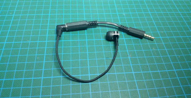 skyzone cobra x earphone adapter